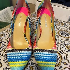 Gianni Bini multicolor 3.5 inch heels size 8.5